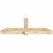 Ekena Millwork Eugene Rough Sawn Timber Gable Bracket, Douglas Fir, 72"W x 27"H x 6"D x 6"F, 9/12 Pitch GBW072X27X0606EUG00RDF - alternate 3